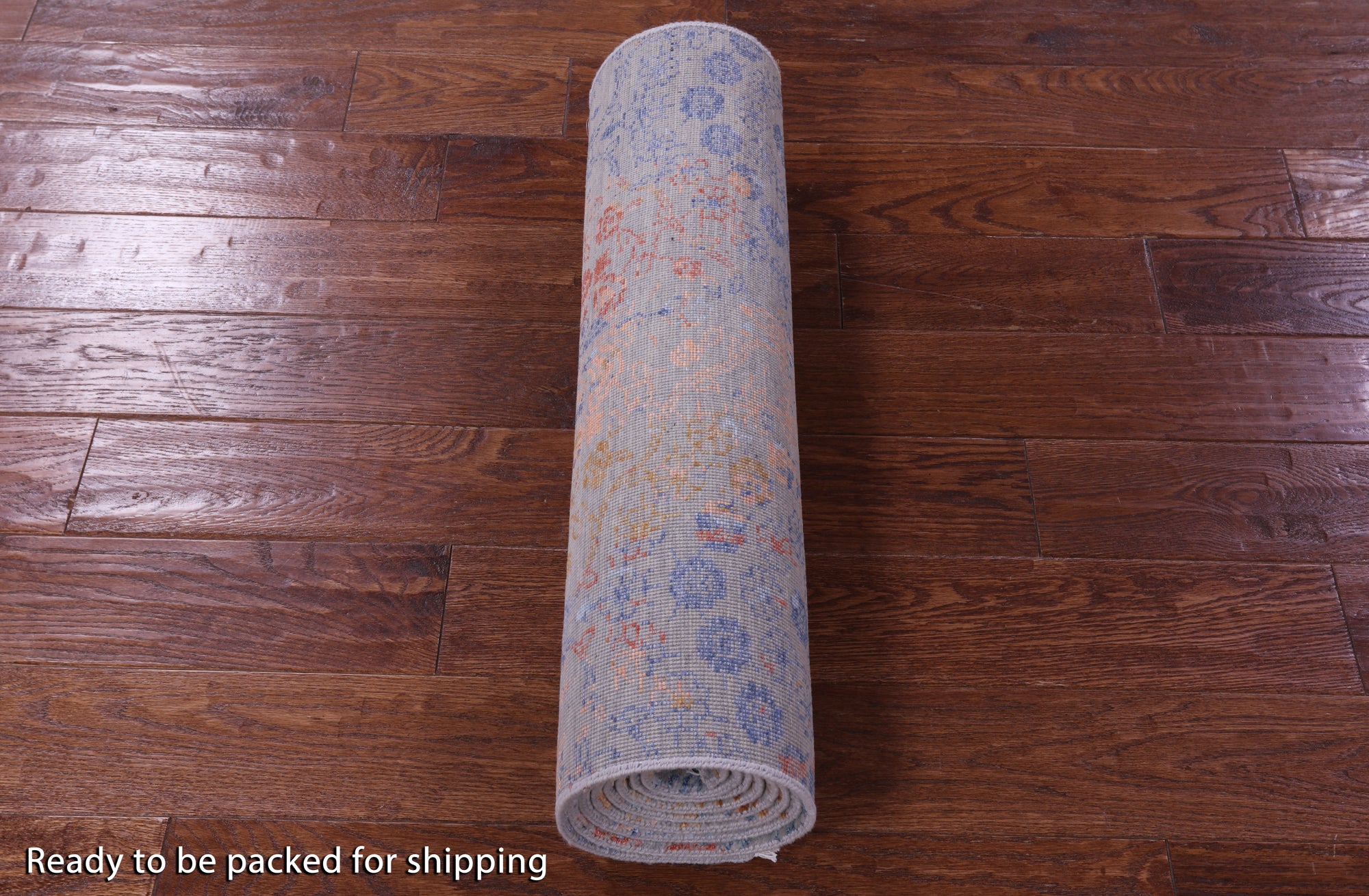 Persian Tabriz Hand Knotted Wool & Silk Runner Rug - 2' 6" X 10' 2" - Golden Nile
