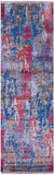Abstract Contemporary Hand Knotted Wool & Silk Runner Rug - 2' 7" X 8' 4" - Golden Nile