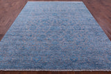 Persian Tabriz Hand Knotted Wool & Silk Rug - 8' 0" X 10' 2" - Golden Nile