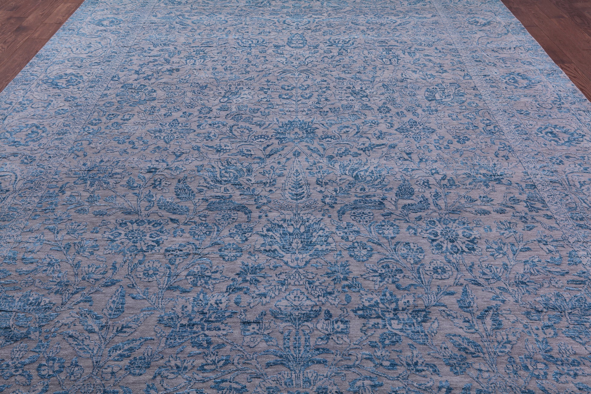 Persian Tabriz Handmade Wool & Silk Rug - 10' 1" X 14' 2" - Golden Nile