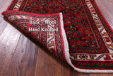 Authentic Persian Hamadan Hand Knotted Wool Runner Rug - 2' 8" X 9' 3" - Golden Nile