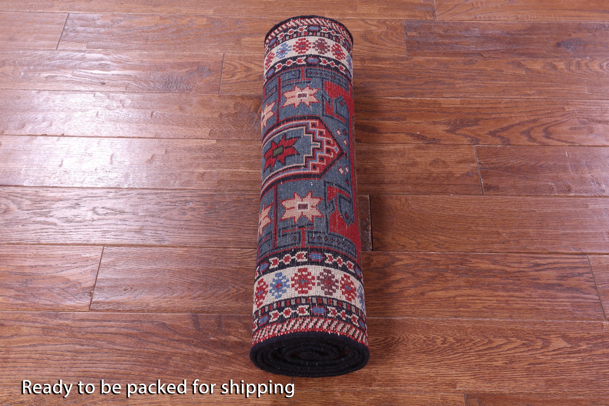 Tribal Persian Hand Knotted Wool on Wool Runner Rug - 2' 4" X 9' 7" - Golden Nile