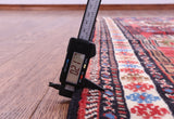 Tribal Persian Hand Knotted Wool on Wool Runner Rug - 2' 4" X 9' 7" - Golden Nile