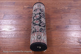 Black Persian Tabriz Handmade Wool Runner Rug - 2' 7" X 9' 10" - Golden Nile