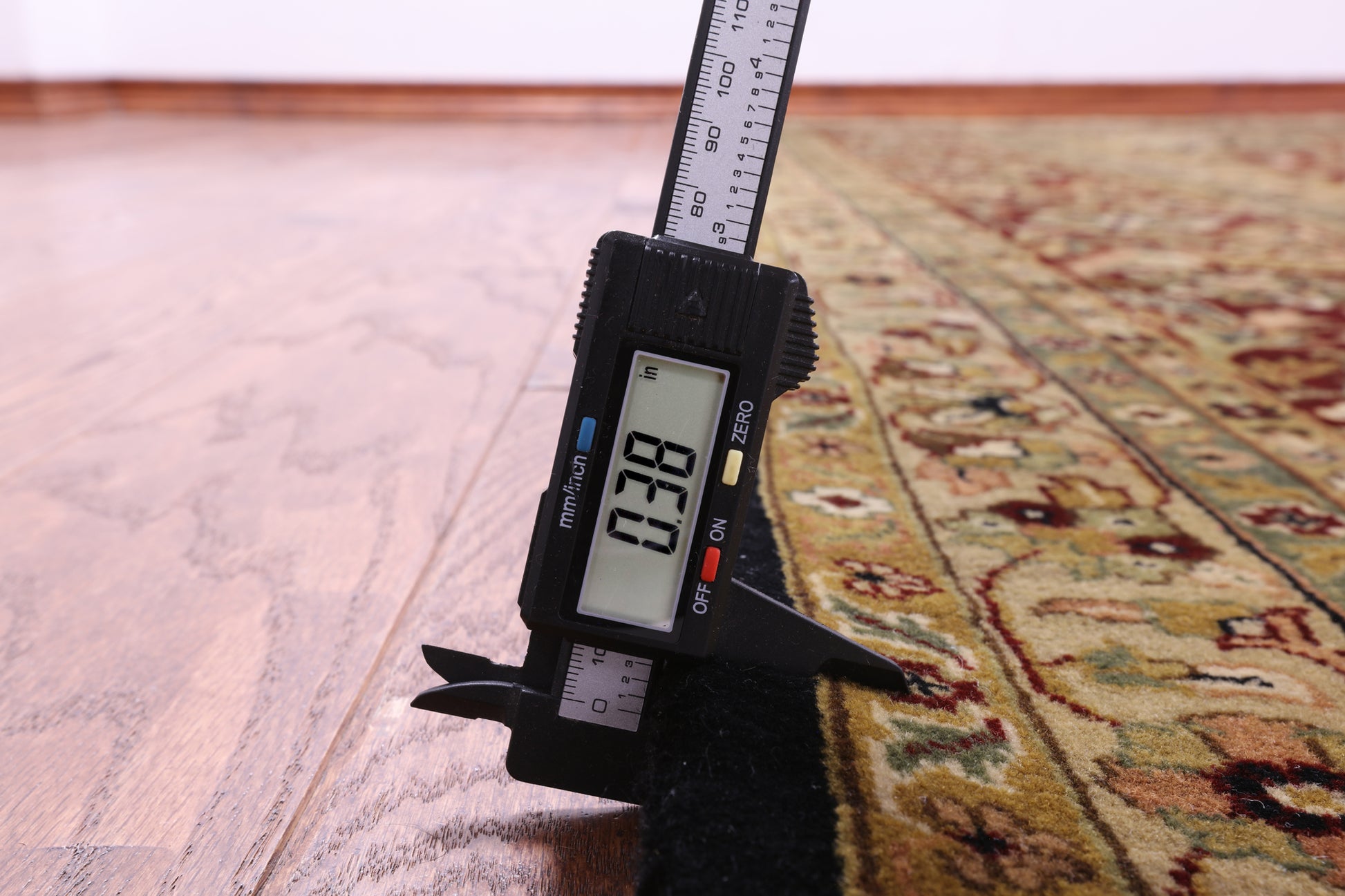 Black Persian Tabriz Hand Knotted Wool Rug - 11' 10" X 17' 9" - Golden Nile