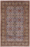 Persian Kashan Hand Knotted Wool Rug - 4' 7" X 7' 0" - Golden Nile