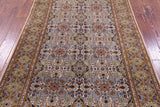 Persian Kashan Hand Knotted Wool Rug - 4' 7" X 7' 0" - Golden Nile