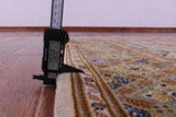 Persian Kashan Hand Knotted Wool Rug - 4' 7" X 7' 0" - Golden Nile