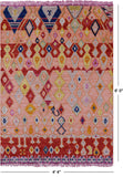 Tribal Moroccan Handmade Wool Rug - 4' 4" X 6' 0" - Golden Nile