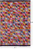 Tribal Moroccan Hand-Knotted Wool Rug - 4' 1" X 6' 0" - Golden Nile