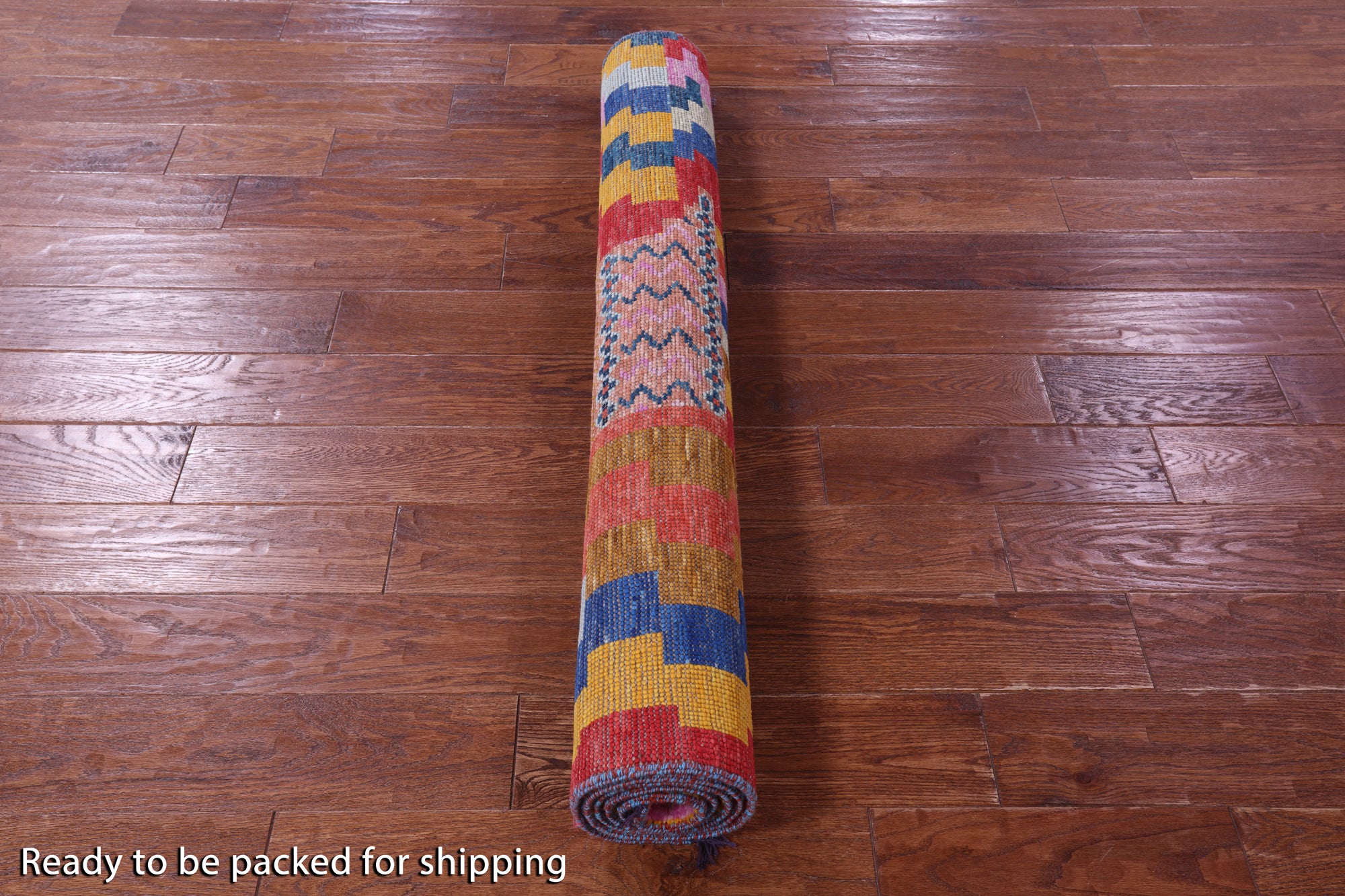 Tribal Moroccan Handmade Wool Rug - 4' 1" X 5' 10" - Golden Nile