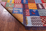 Tribal Moroccan Hand Knotted Wool Rug - 4' 1" X 6' 1" - Golden Nile