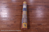 Tribal Moroccan Hand Knotted Wool Rug - 4' 1" X 6' 1" - Golden Nile