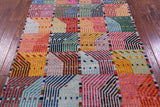 Tribal Moroccan Handmade Wool Rug - 4' 1" X 5' 10" - Golden Nile