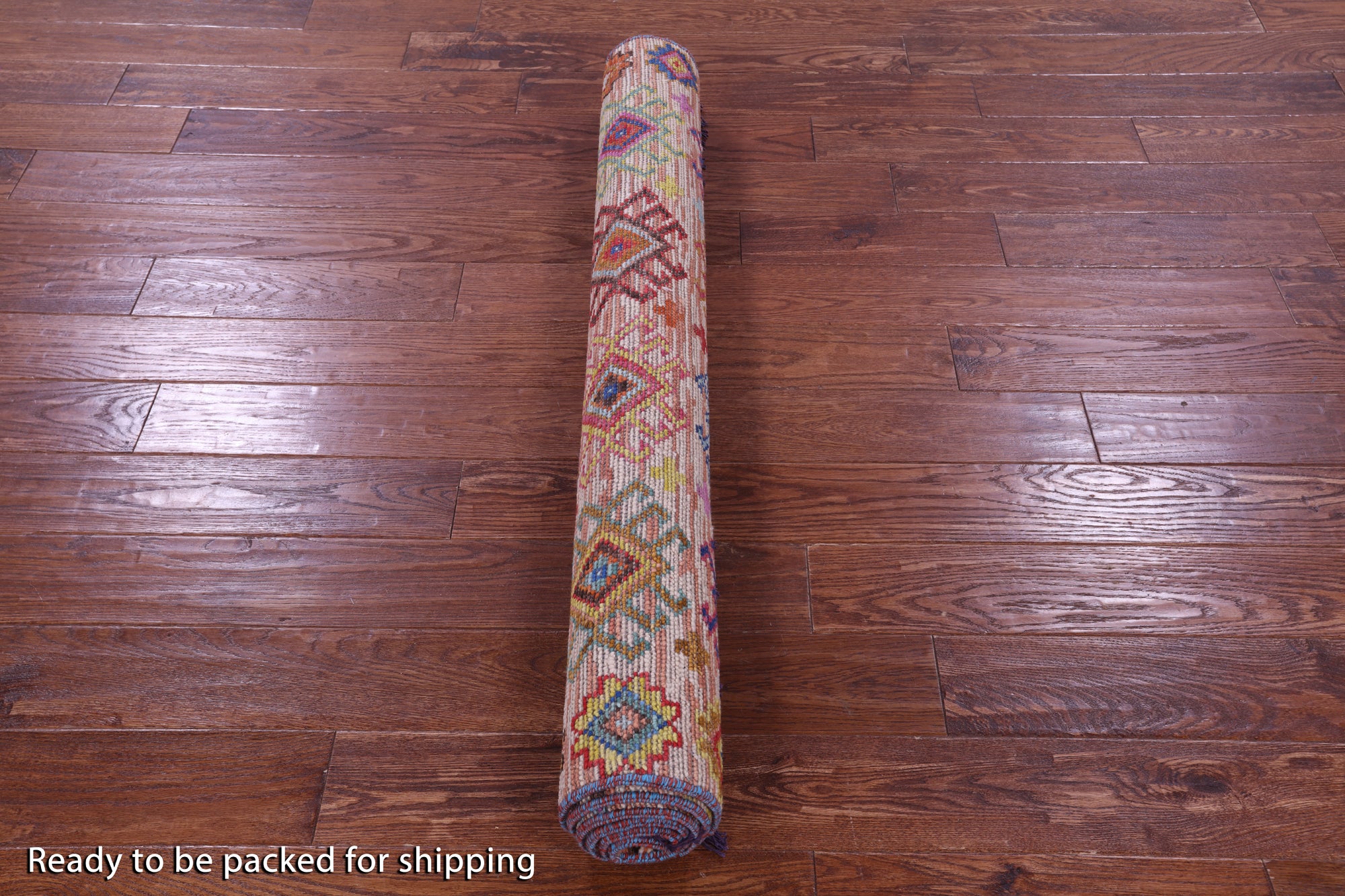 Tribal Moroccan Handmade Wool Rug - 4' 3" X 6' 0" - Golden Nile