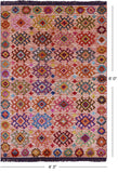 Tribal Moroccan Handmade Wool Rug - 4' 3" X 6' 0" - Golden Nile