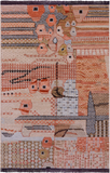 Tribal Moroccan Hand Knotted Wool Rug - 4' 1" X 6' 1" - Golden Nile