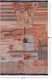 Tribal Moroccan Hand Knotted Wool Rug - 4' 1" X 6' 1" - Golden Nile