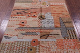 Tribal Moroccan Hand Knotted Wool Rug - 4' 1" X 6' 1" - Golden Nile