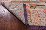 Tribal Moroccan Hand Knotted Wool Rug - 4' 1" X 6' 1" - Golden Nile