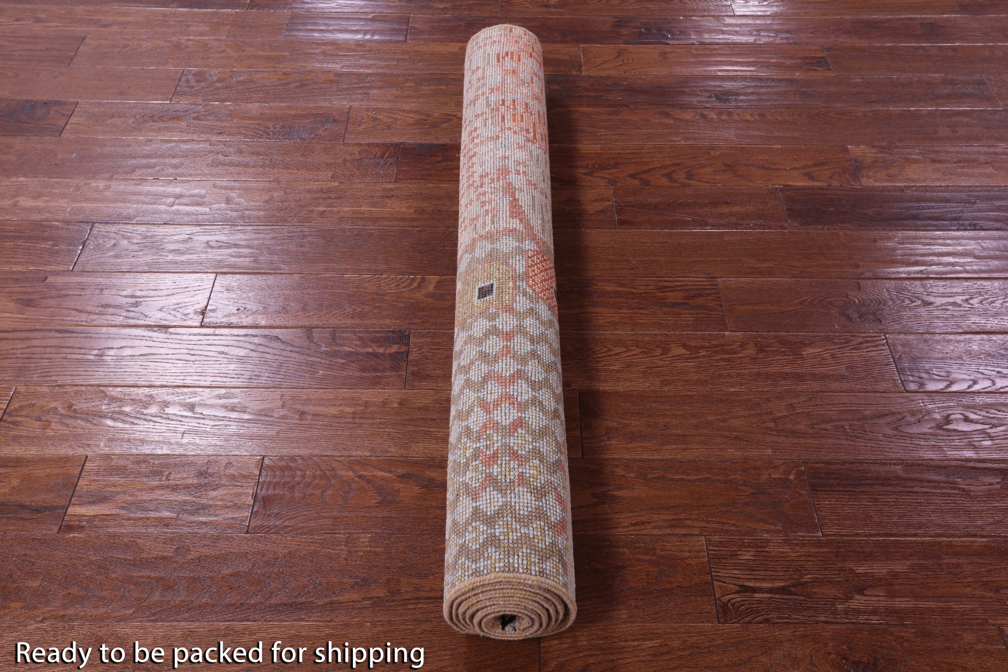 Tribal Moroccan Hand Knotted Wool Rug - 4' 1" X 6' 1" - Golden Nile
