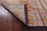 Tribal Moroccan Hand Knotted Wool Rug - 4' 1" X 6' 1" - Golden Nile