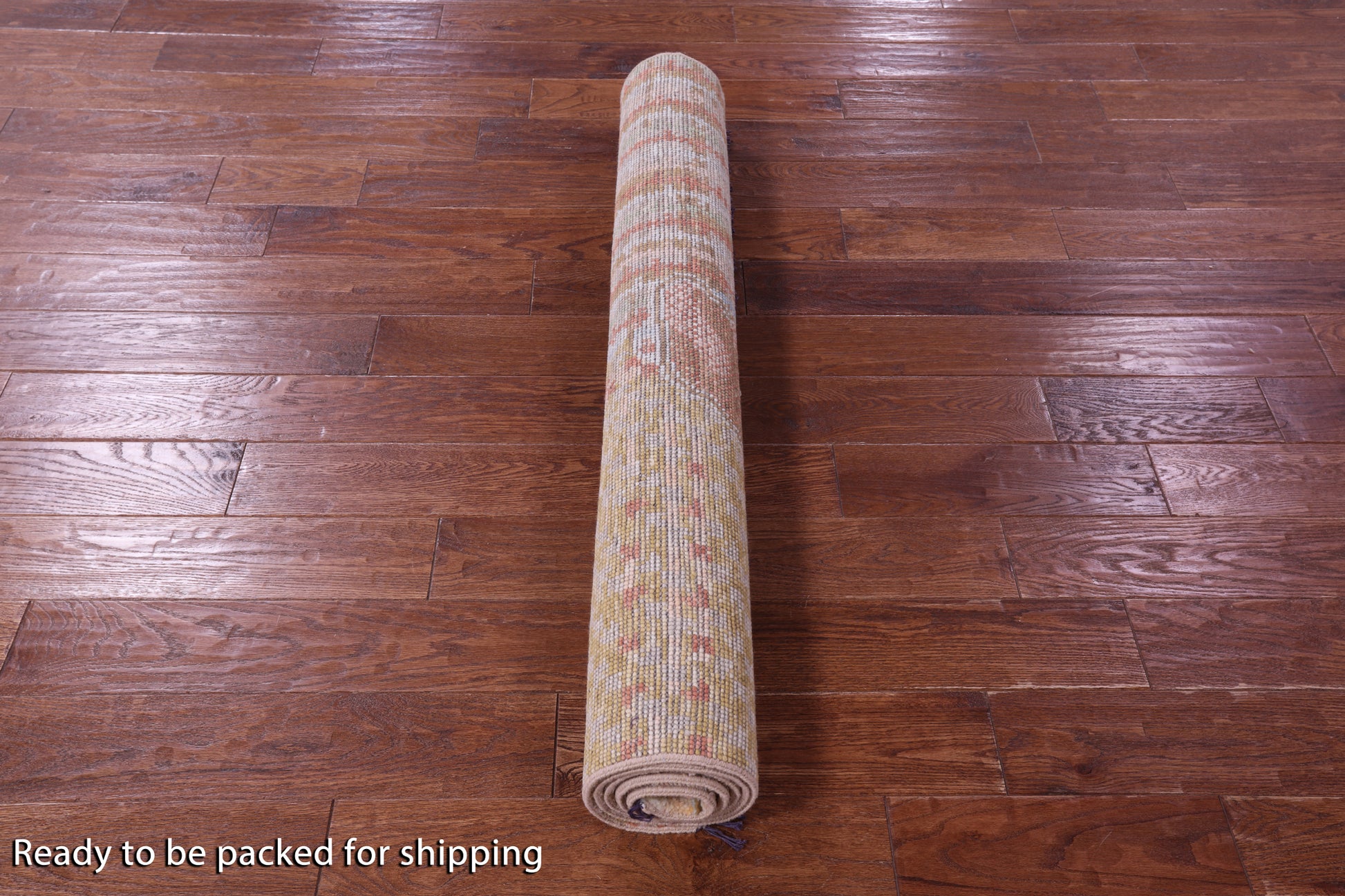 Tribal Moroccan Hand Knotted Wool Rug - 4' 1" X 6' 1" - Golden Nile
