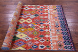 Tribal Moroccan Hand Knotted Wool Rug - 4' 4" X 7' 11" - Golden Nile