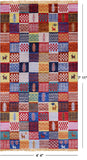Tribal Moroccan Handmade Wool Rug - 4' 4" X 7' 11" - Golden Nile