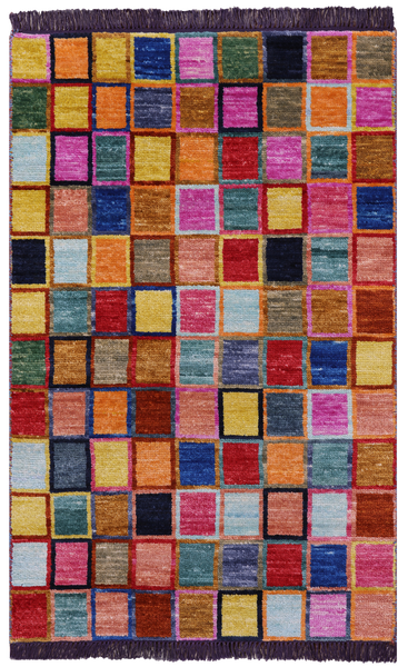 Tribal Moroccan Handmade Wool Rug - 3' 1" X 5' 0" - Golden Nile