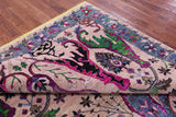 Persian Fine Serapi Hand Knotted Wool & Silk Rug - 8' 0" X 10' 1" - Golden Nile