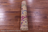 Persian Fine Serapi Handmade Wool & Silk Runner Rug - 4' 1" X 10' 0" - Golden Nile