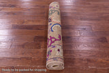 Persian Fine Serapi Handmade Wool & Silk Runner Rug - 4' 1" X 10' 0" - Golden Nile