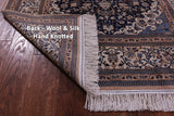 Persian Nain Hand Knotted Wool & Silk Rug - 4' 2" X 6' 10" - Golden Nile