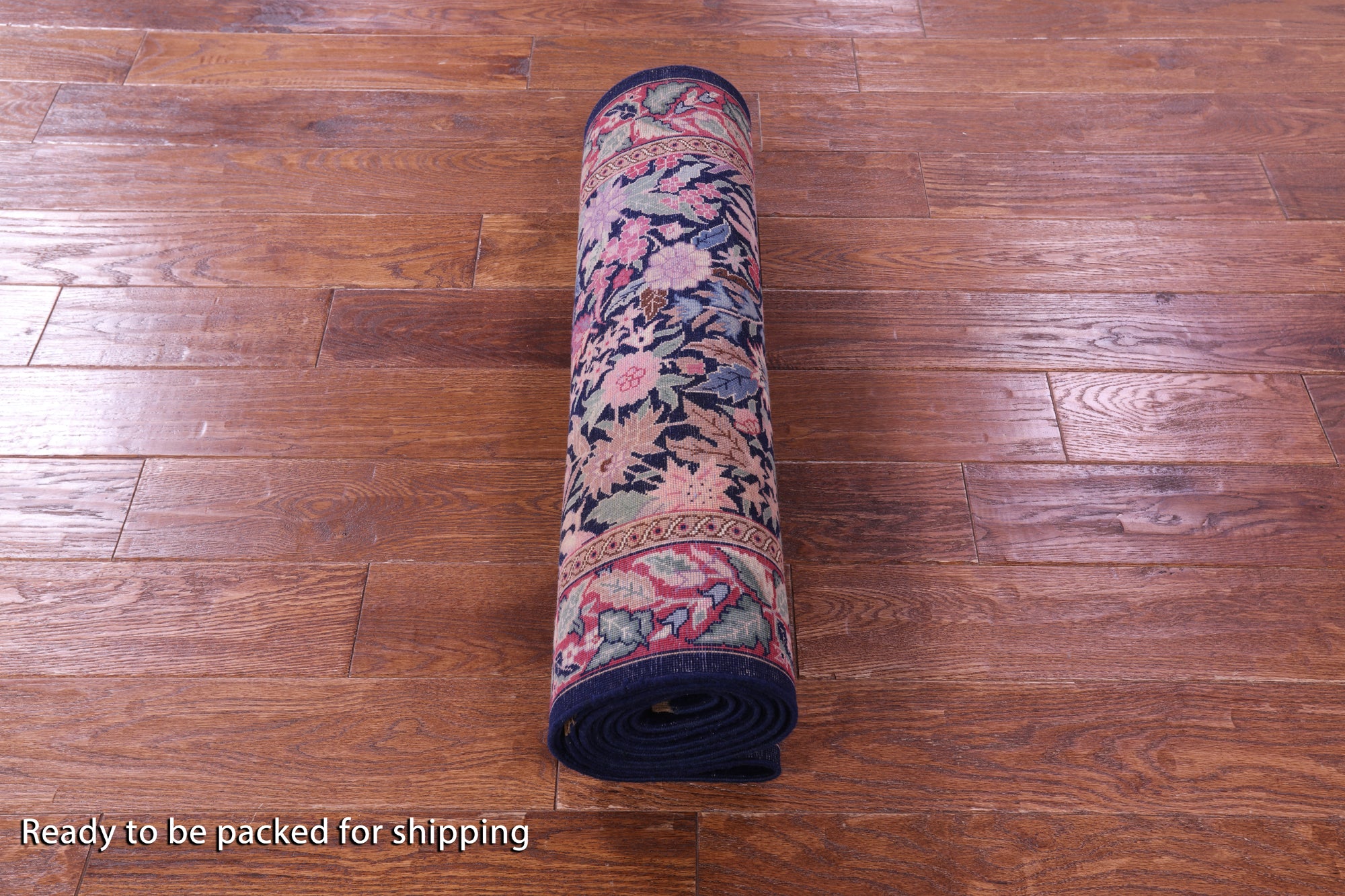 Turkish Oushak Handmade Wool Rug - 2' 7" X 9' 11" - Golden Nile