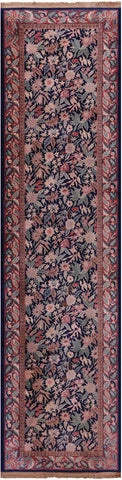 Turkish Oushak Handmade Wool Rug - 2' 7