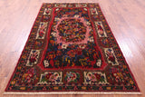 Persian Hand Knotted Wool Rug - 5' 6" X 8' 4" - Golden Nile