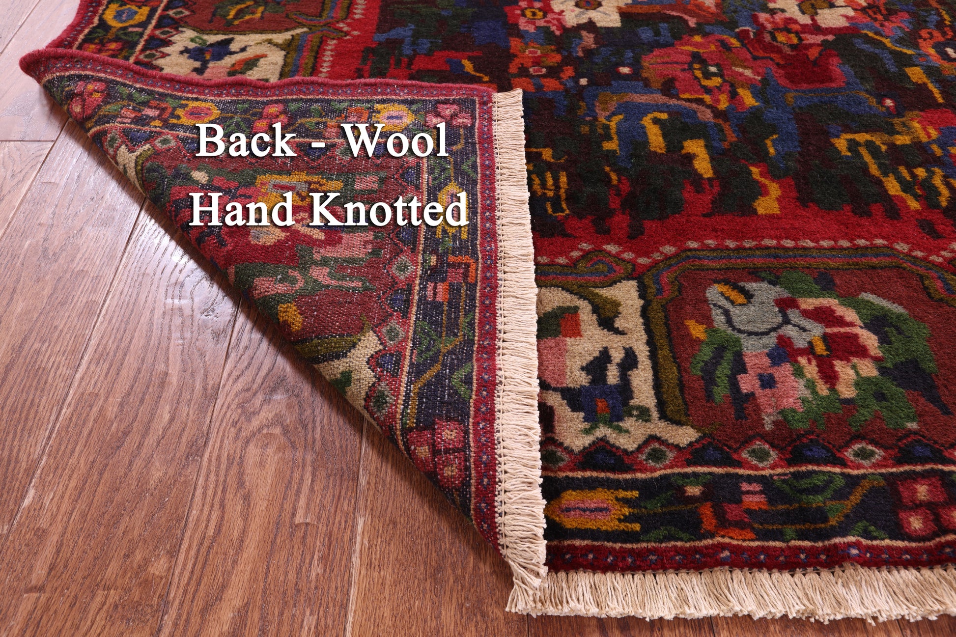 Persian Hand Knotted Wool Rug - 5' 6" X 8' 4" - Golden Nile