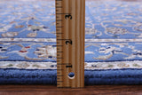 Persian Nain Handmade Wool & Silk Rug - 2' 9" X 10' 1" - Golden Nile