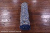 Persian Nain Handmade Wool & Silk Rug - 2' 9" X 10' 1" - Golden Nile