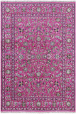 Persian Nain Hand Knotted Wool & Silk Rug - 5' 11" X 9' 1" - Golden Nile