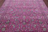 Persian Nain Hand Knotted Wool & Silk Rug - 8' 1" X 10' 2" - Golden Nile