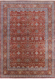 Persian Tabriz Handmade Wool Rug - 9' 1" X 12' 9" - Golden Nile
