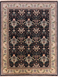 William Morris Hand Knotted Wool Rug - 9' 1" X 12' 1" - Golden Nile