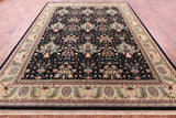 William Morris Hand Knotted Wool Rug - 9' 1" X 12' 1" - Golden Nile