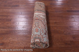 Antiqued Persian Heriz Serapi Hand Knotted Wool Rug - 8' 0" X 10' 3" - Golden Nile