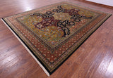 Persian Tabriz Handmade Wool Rug - 9' 0" X 12' 0" - Golden Nile