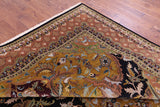 Persian Tabriz Handmade Wool Rug - 9' 0" X 12' 0" - Golden Nile