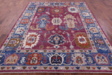 Persian Fine Serapi Handmade Wool Rug - 8' 3" X 9' 9" - Golden Nile