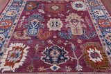 Persian Fine Serapi Handmade Wool Rug - 8' 3" X 9' 9" - Golden Nile